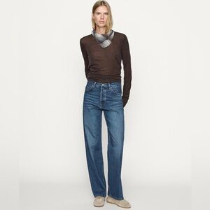 Massimo Dutti Women’s 31 x 27” Casual Straight Fit Made in Moracco Jeans